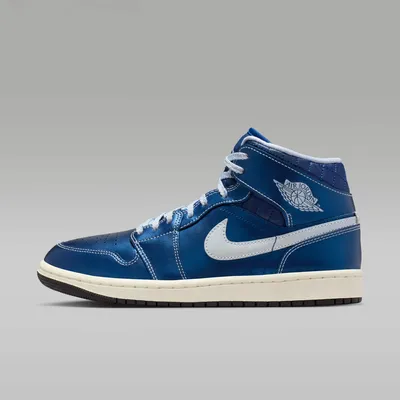 Obrázok produktu pre Nike Jordan 1 Mid SE "Metallic Blue Quilted" Blue, veľkosť: 40