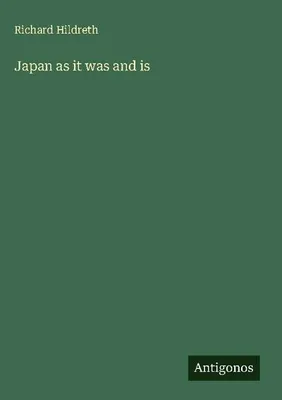 Produktbild von Japan as it was and is