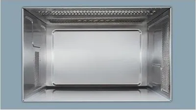Produktbild von Bosch BFR634GB1 Mikrovlnná rúra čierna BOSCH Farba výrobku: Čierna, Zabudovaný displej: Áno, Typ ovládania: Dotykové, Pripojené zaťaženie: 1220 W