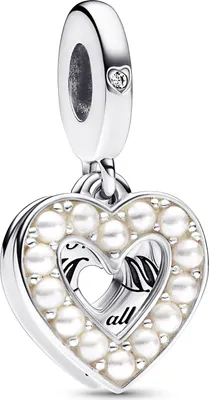 Produktbild von Pandora Charm Anhänger Moments 792649C01 Silber Herz