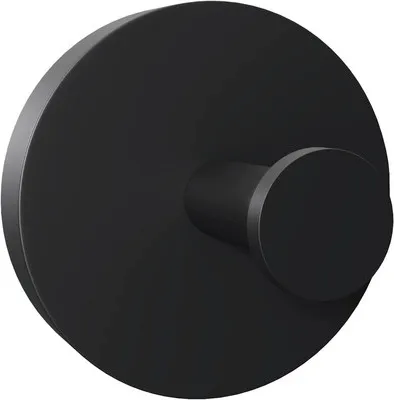 Produktbild von REIKA Handtuchhaken SAKU schwarz matt 2 Stück