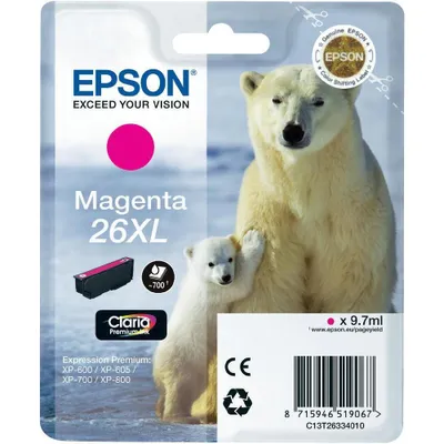 Produktbild von Epson Tintenpatrone XL magenta Claria Premium T 263 T 2633