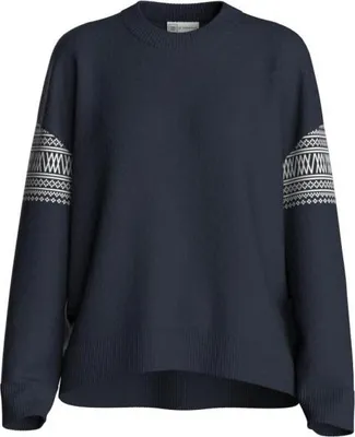 Produktbild von WE NORWEGIANS Signature Sweater women dunkelblau 38/M