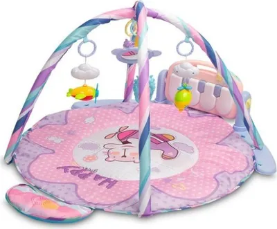 Produktbild von TOYZ Spieldecke Baby mit Bogen und Musik Krabbeldecke 89x84x55cm Dream