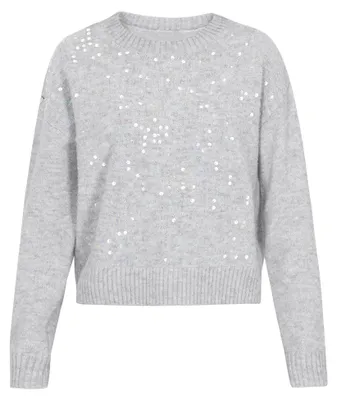 Immagine prodotto di Maglione da donna Jeona - Grigio chiaro melange.
Maglione da donna Jeona - Grigio chiaro melange, taglia XS/S