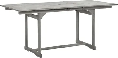 Immagine prodotto di Tavolo da Pranzo per Esterni (120-170)x80x75 cm Massello Acacia