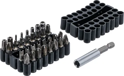 Obrázek produktu pro BGS technic Bit Set, Chrom-vanadiová ocel, 265 mm, 265 g