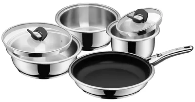 Produktbild von WMF Click&Serve, Rund, Edelstahl, Edelstahl, Edelstahl, Edelstahl, Cromargan