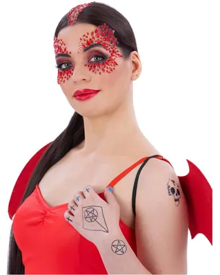 Image de Smiffys - Maquillage de déguisement « Deluxe » SM2354 (taille unique) (rouge)