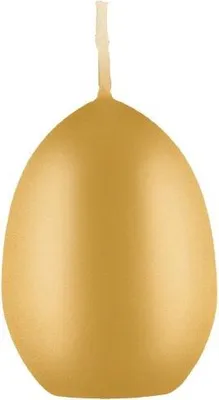 Produktbild von Eikerzen Metallic Gold, 90 x Ø 60 mm, 6 Stück