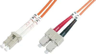 Immagine prodotto di DIGITUS LWL Patchkabel, LC-Duplex - SC-Duplex, OM2, 10,0 m