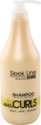 Obrázok produktu pre Šampon STAPIZ pre kučeravé vlasy WAVES&CURLS - 1000 ml