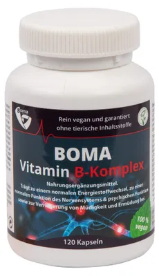 Immagine prodotto di Boma Complesso vitaminico B in capsule, 120 capsule