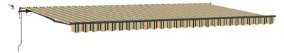 Immagine prodotto di Tessuto per Tenda Verde e giallo 600 × 300 cm Poliestere