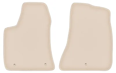 Obrázok produktu pre Predné velúrové koberce pre: Dodge Charger LD 2011-2020 (kupé) – 2 ks, béžové, na mieru – Wielganizator FORTUNA