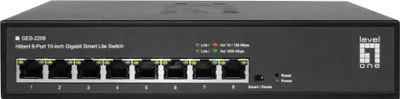 Image de Level One GES-2208 LevelOne Switch 8x GE GES-2208 Hilbert 10"
