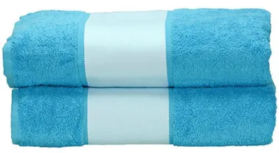 Produktbild von A&R AR087 | SUBLI-Me® Big Towel - Badetuch - 100 x 210 cm - Farbe: Aqua Blue - Größe: 100 x 210 cm