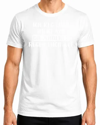 Obrázek produktu pro Tričko s potiskem "Nezasahuji, sarkastické, vtipné, výrok, humor", pánské, bílé, velikost XL