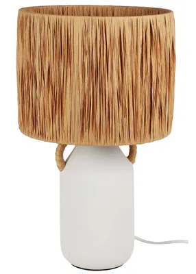 Immagine prodotto di Lampada da tavolo in Vetroceramica con paralume in maglia Ø 24 x 42 cm