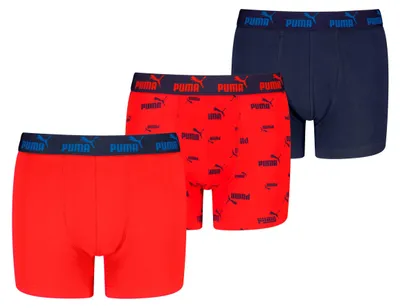 Productafbeelding van PUMA Elements jongens boxershorts met logo, 3-pack