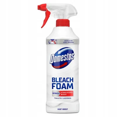 Image de Domestos Mousse WC Power Foam avec agent blanchissant 435 ml