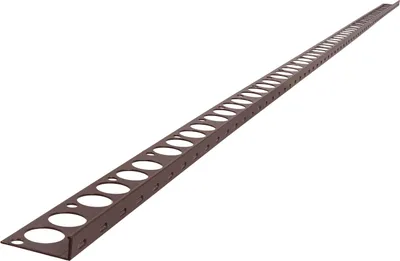 Produktbild von Renoplast Aluminium Treppenstufen-Profil SZ10 Harzboden, Profil 200cm, Braun