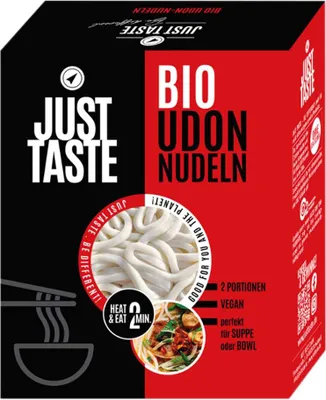 Obrázok produktu pre Just Taste - Organické rezance udon - 300g