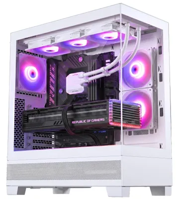 Produktbild von High-End Gaming-PC – Intel Core i9-14900K | Radeon RX 9070 XT 16GB | RGB | Windows 11 Pro | 16GB DDR5 Ram | 1TB SSD | White Edition