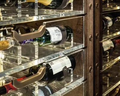 Produktbild von Weinschrank Flaschenregal Weinkühlschrank Weinmöbel Glasschrank