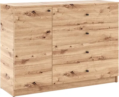 Obrázek produktu pro Kombinovaná komoda GIDOEN - dub artisan