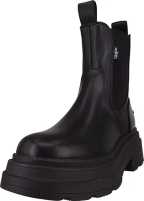 Produktbild von Buffalo Damen Elegante Stiefelette Mars Chelsea 1622540 Schwarz