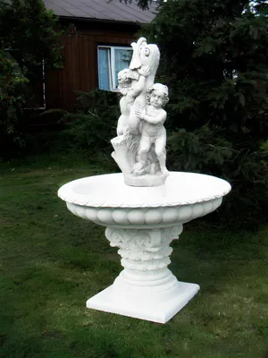 Obrázok produktu pre Fontána Dekoratívna fontána Záhradná dekorácia 1042 Fontána 103 cm Liatý kameň