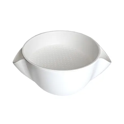Zdjęcie produktu dla Zestaw miska/sitko – biały, L