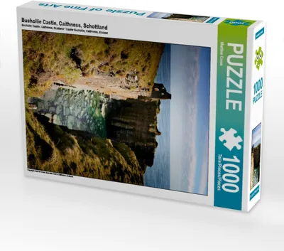 Produktbild von Calvendo Buchollie Castle, Caithness, Schottland 1000 Teile Puzzle hoch 480x640mm, Cross Martina; 7294598