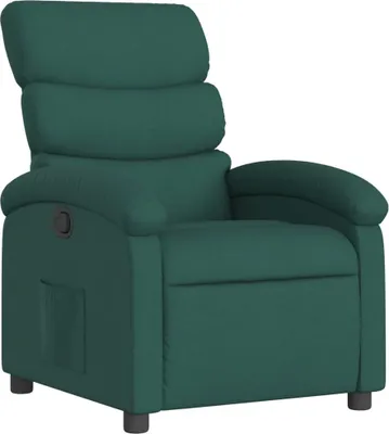 Obrázok produktu pre vidaXL Relax kreslo, látka, tmavozelená