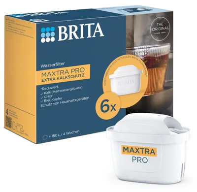 Productafbeelding van BRITA MAXTRA PRO extra kalkfilter waterfilter (6 stuks)