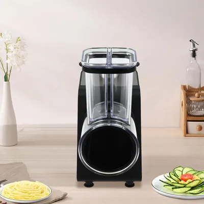 Produktbild von SK-1180 elektrischer Gemüseschneider - Slicer und Reibe - 1000W - 220–240V - Edelstahlklingen - Professionelles Küchengerät