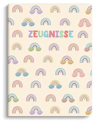 Produktbild von Kunststoffmappe im A4-Format für Urkunden mit 30 Einsteckhüllen, beige.