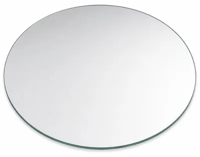 Produktbild von Runder Spiegel - Ø 10 cm - Spiegelplatte Tischdeko 3 mm, rahmenlos - (102,46 EUR / qm)