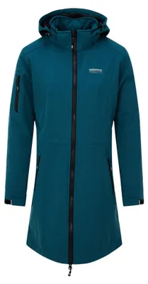 Zdjęcie produktu dla Nordberg Gisella - Damska letnia kurtka softshellowa - Lagoon Melange - Rozmiar S