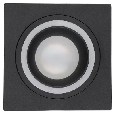 Image de EGLO 900451, 1 ampoule, LED, GU10, IP20, Noir, Blanc
