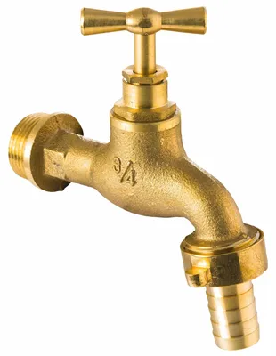 Image de Robinet traditionnel en laiton 3/4 de pouce