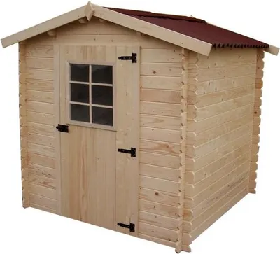 Image de Abri madriers massifs 3.08 m² sans plancher - Habrita - AL2020.02N -
