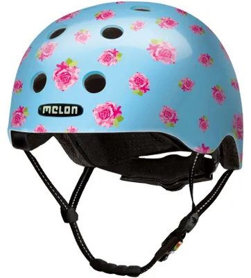 Image de MELON Casque de vélo de ville "All Stars", flying roses