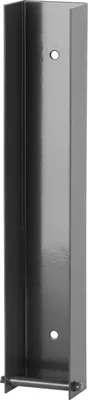 Image de Support Strend Pro EUROSTANDARD, 40x300 mm, anthracite, RAL7016, avec vis, pour plaques de soubassement