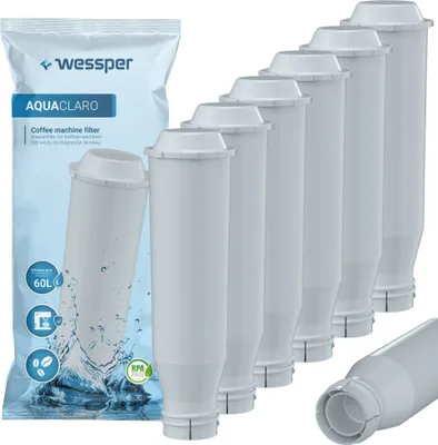 Produktbild von 6 × Filtr wody Wessper Aqua Claro WES043 do ekspresu do kawy Krups