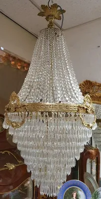 Obrázek produktu pro Casa Padrino barokní křišťálový lustr zlatý - Nádherný lustr v barokním stylu - Barokní křišťálová světla - Noble & Magnificent