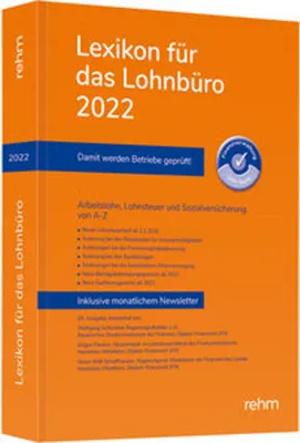 Produktbild von Lexikon für das Lohnbüro 2022