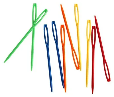 Zdjęcie produktu dla Igły do szycia plastikowe 10 sztuk Dalprint