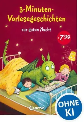 Immagine prodotto di 3-Minuten-Vorlesegeschichten zur guten Nacht